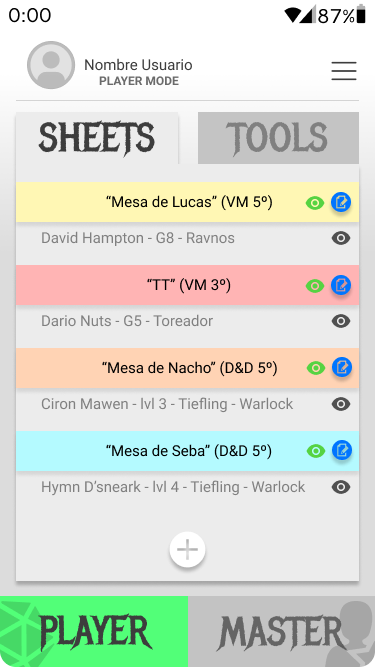 Modo jugador — Todo en el bolsillo