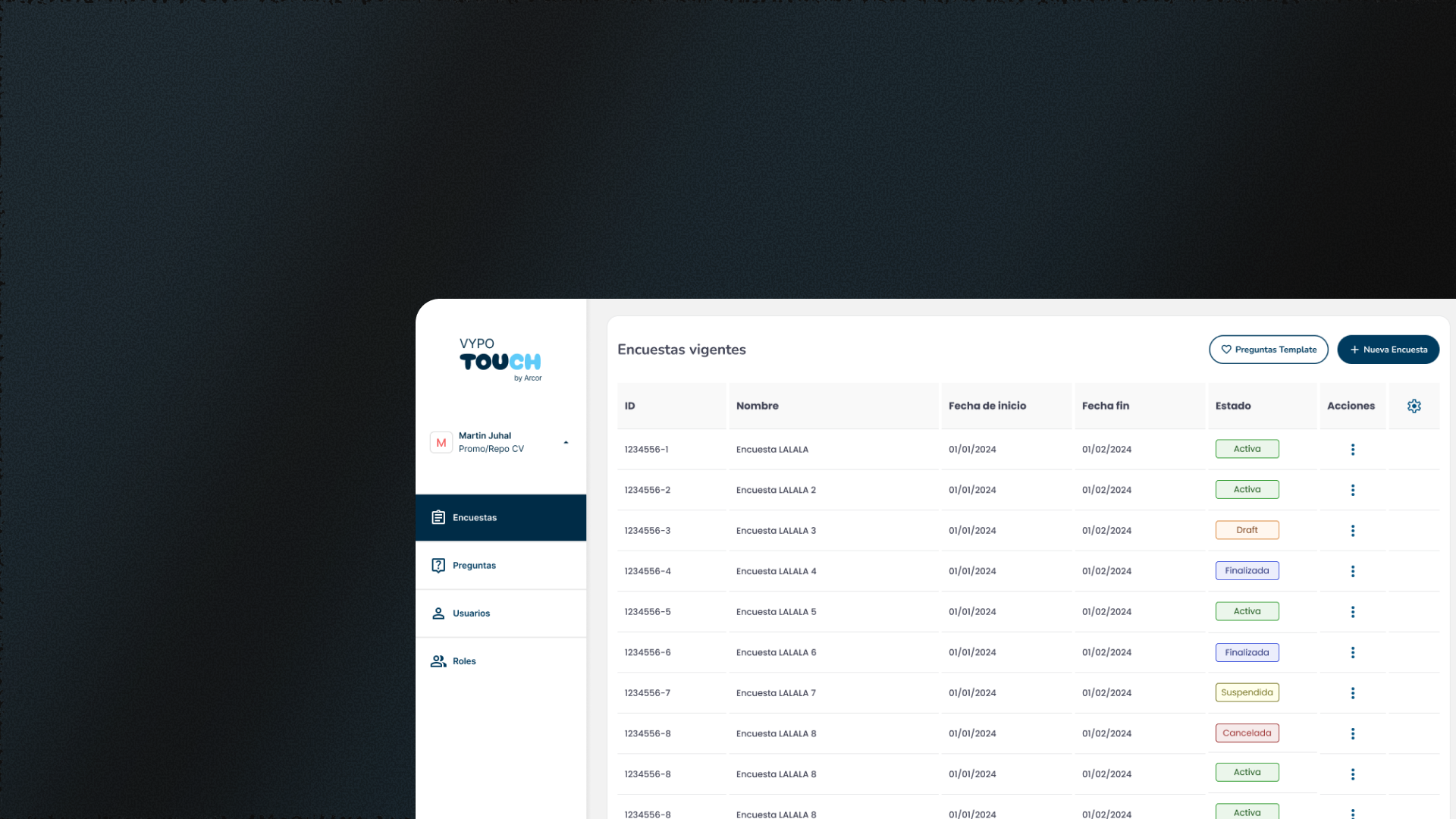 Vypo Touch by Arcor